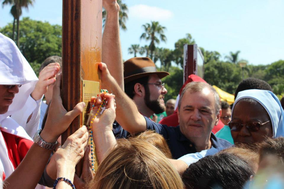 A Cruz e o Ícone já passaram pela capital gaúcha entre 3 e 5 de novembro. Foto: Arquidiocese de Porto Alegre