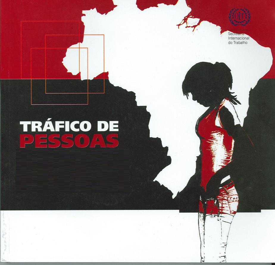 Cartaz da OIT sobre o tráfico de pessoas