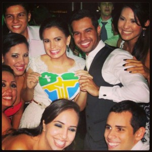 Jovens celebram a JMJ em casamento