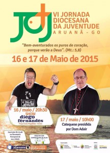 cartaz JDJ - Diocese de Rubiataba-Mozarlândia - GO