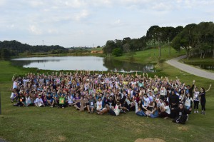 Caminhada franciscana, em Curitiba (PR). Foto: Frei Augusto