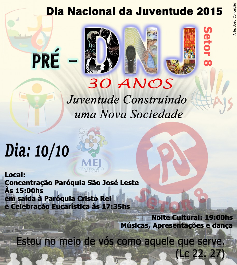 Cartaz pre DNJ manaus