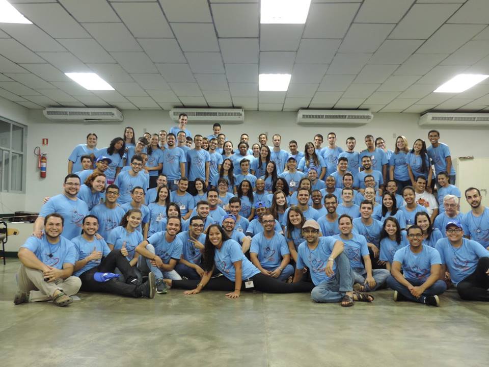 Joventude Dehoniana reunida na missão anual em Barretos (SP)